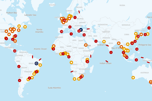 Container dwell declining in LA port; congestion continues globally