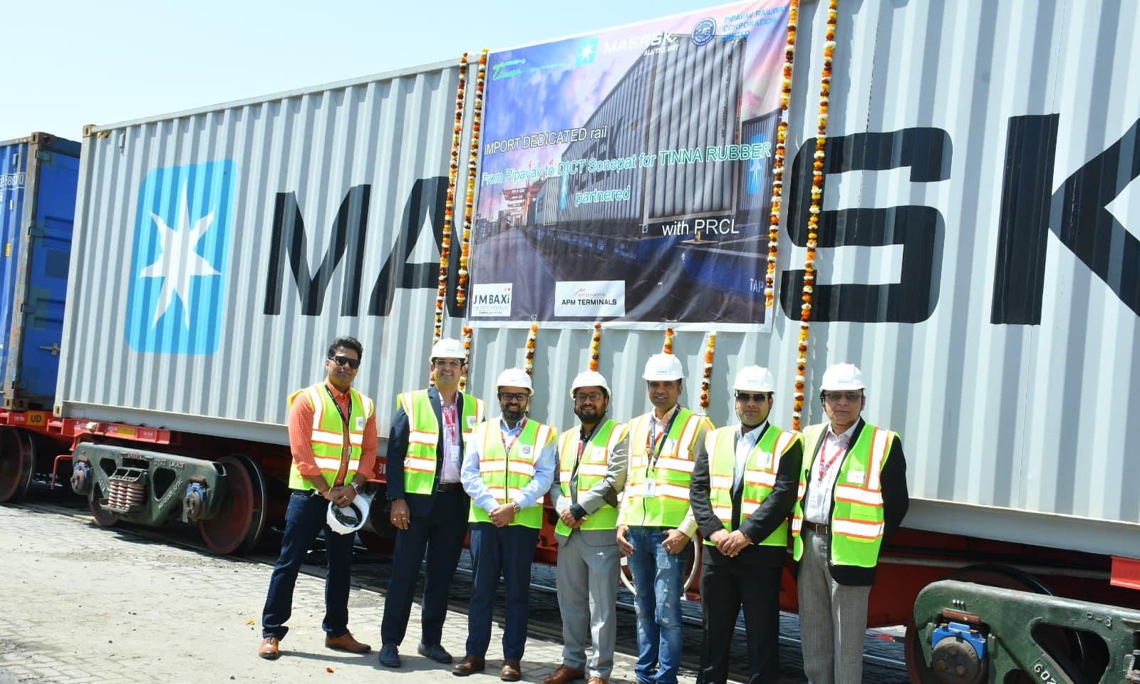 APM Terminals Pipavav facilitates Maersk s 48 wagon rake