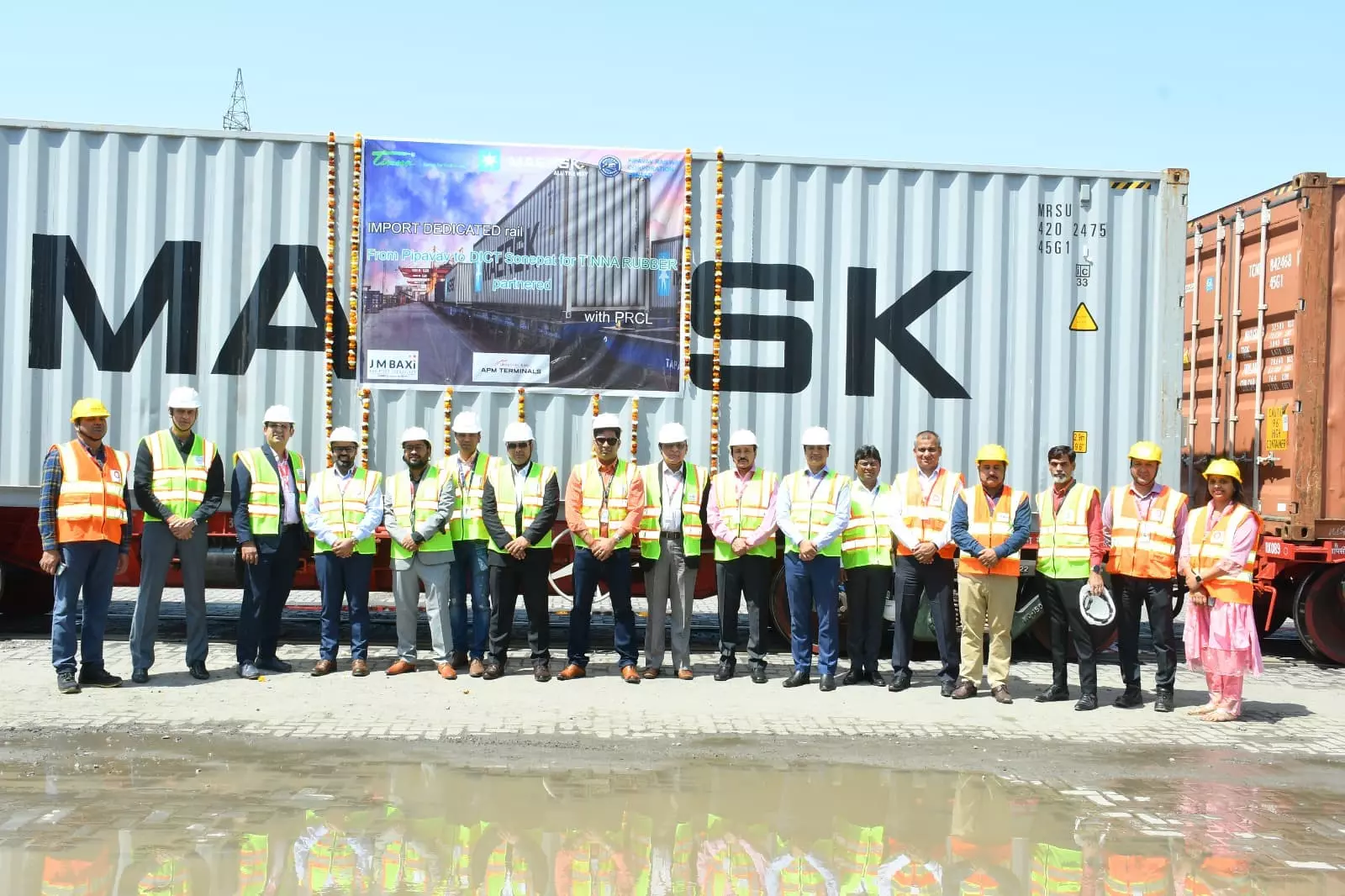 APM Terminals Pipavav facilitates Maersk s 48 wagon rake