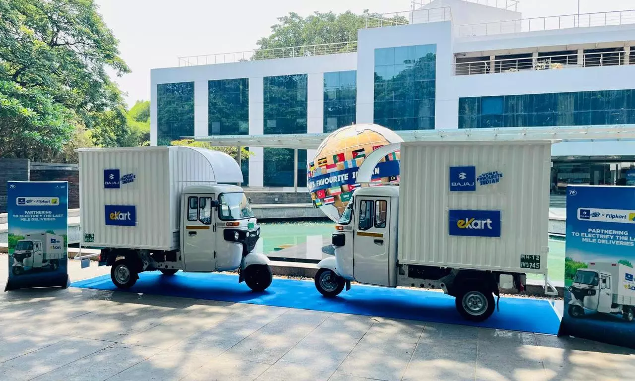 Flipkart, Bajaj Auto team up to drive sustainable deliveries