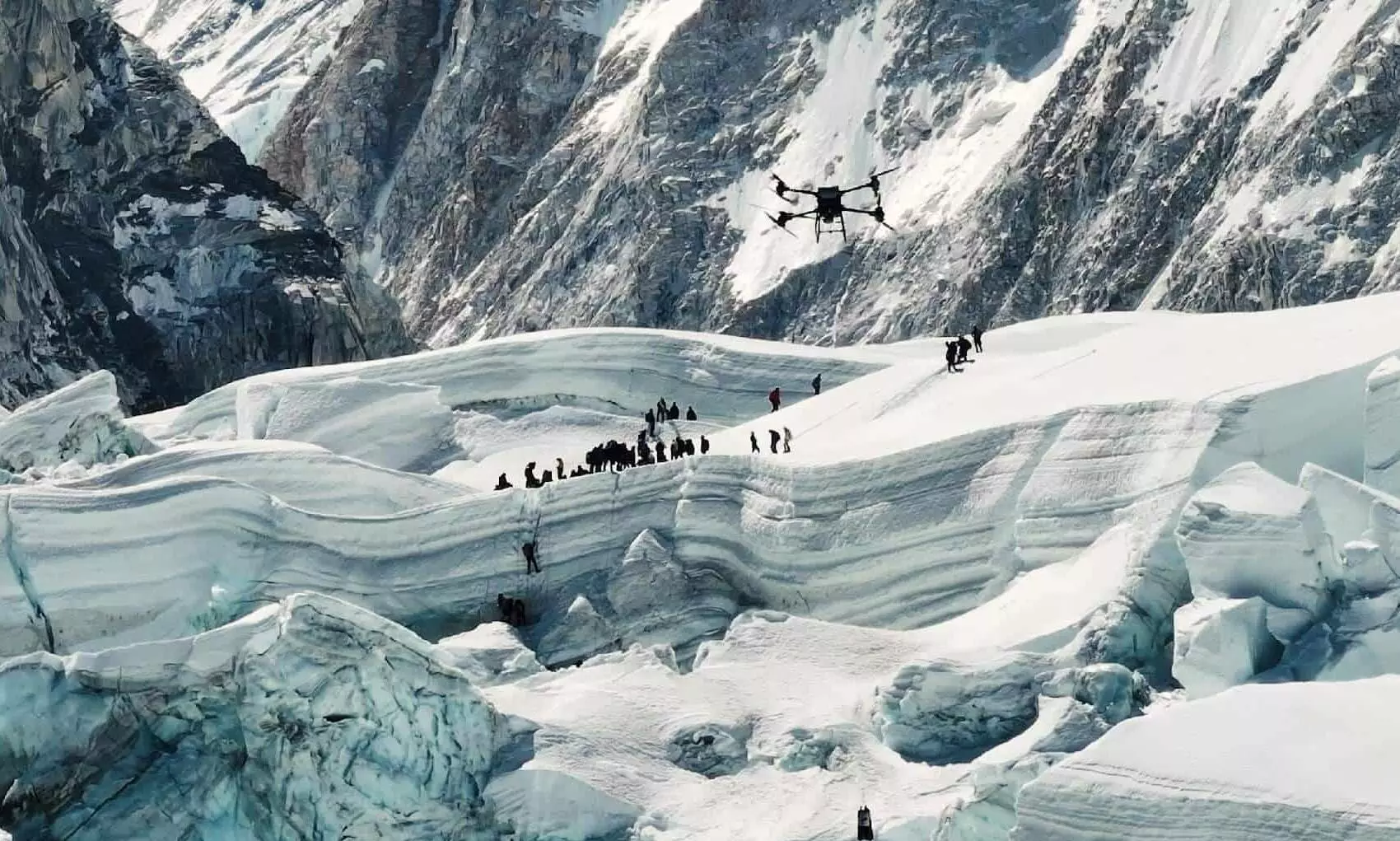 DJI drone makes historic delivery on Mount Everest