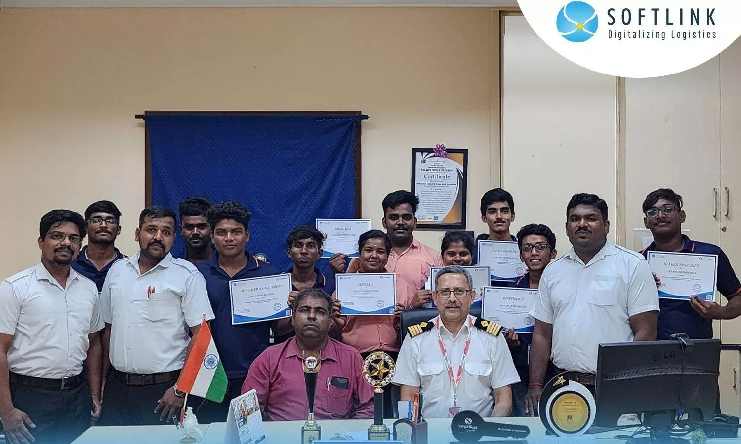 Coimbatore Marine College students complete Softlink certification