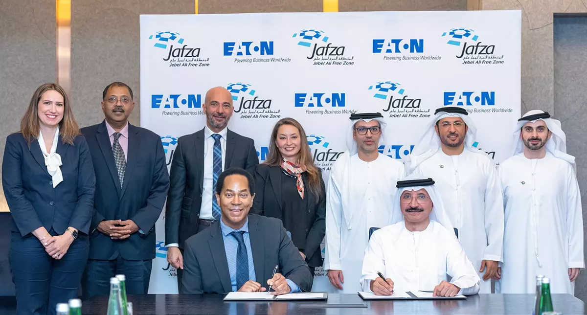 Jafza, Eaton sign agreement to build manufacturing & R&D facility