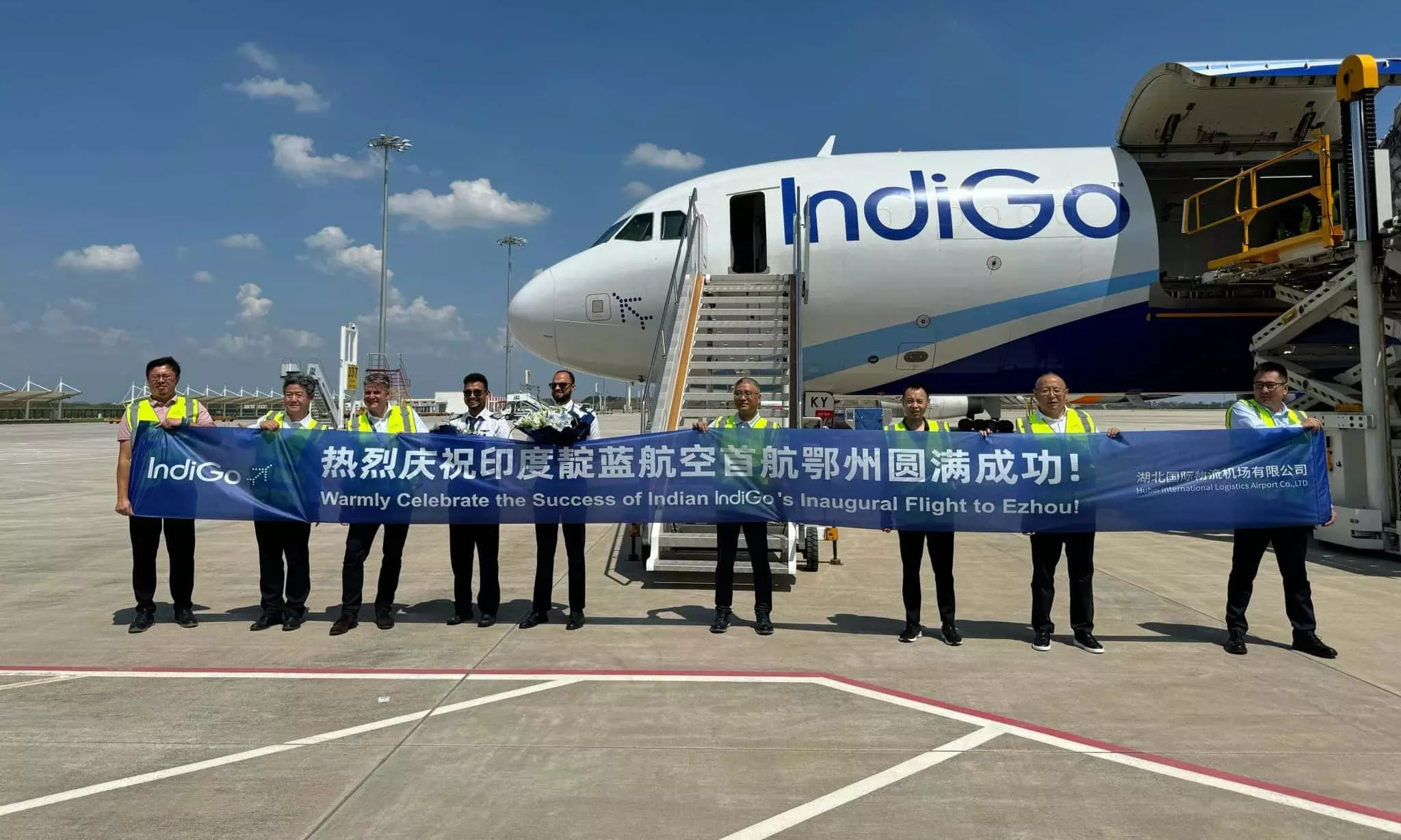 IndiGo CarGo starts Kolkata-Ezhou flights