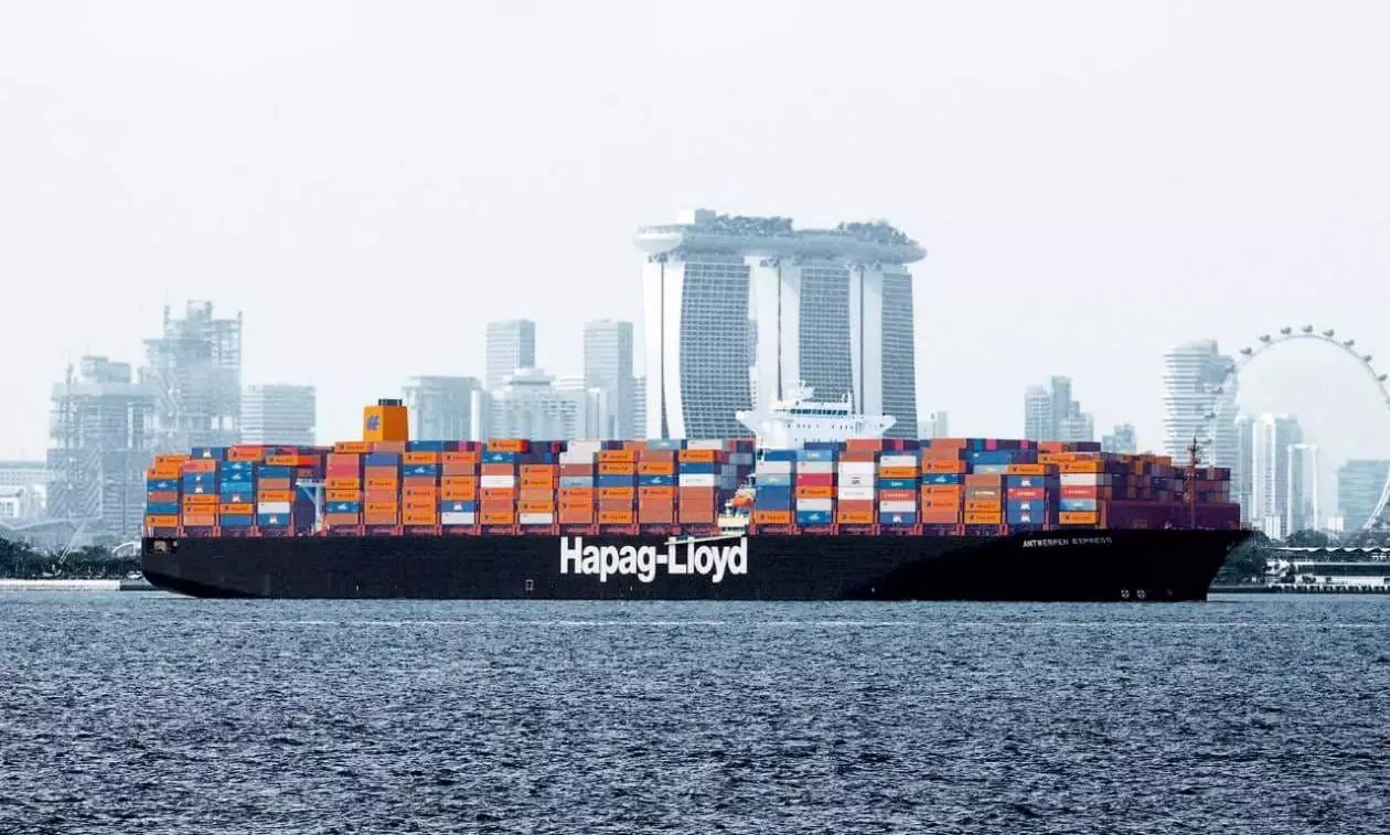 Hapag H12024 group revenue drops 12%, profit drops 75% on lower rates