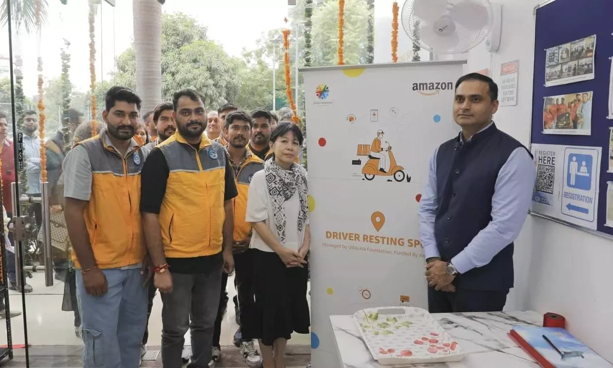 Amazon India to provide rest points for delivery associates