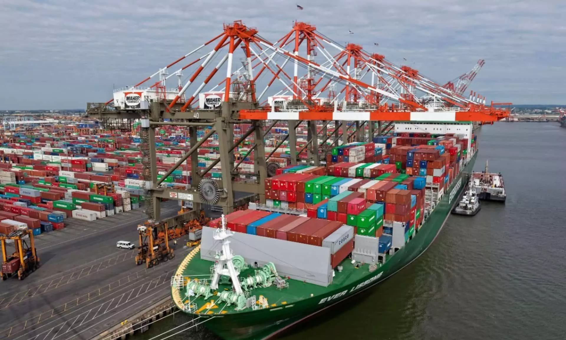 Strike cripples US East Coast ports