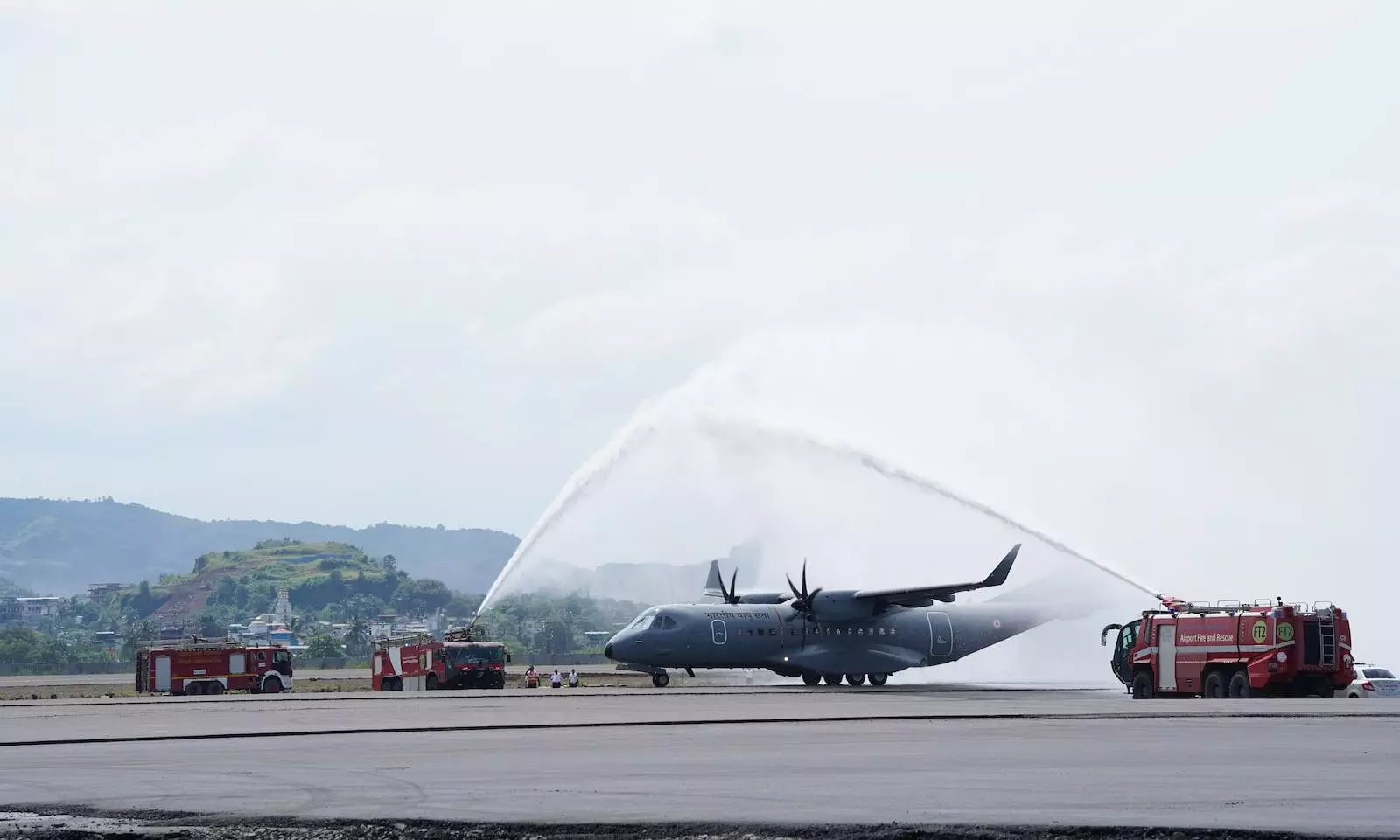 Navi Mumbai International Airport welcomes first aircraft