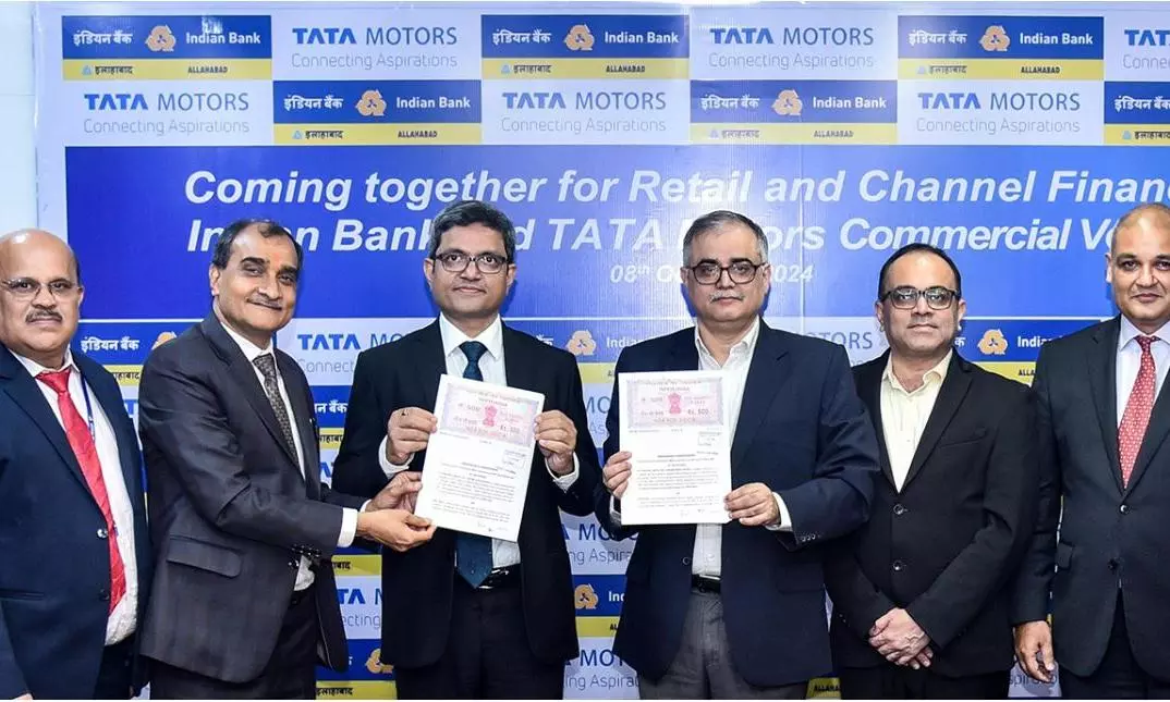 Indian Bank, Tata Motors sign MoU for sustainable mobility in logistics