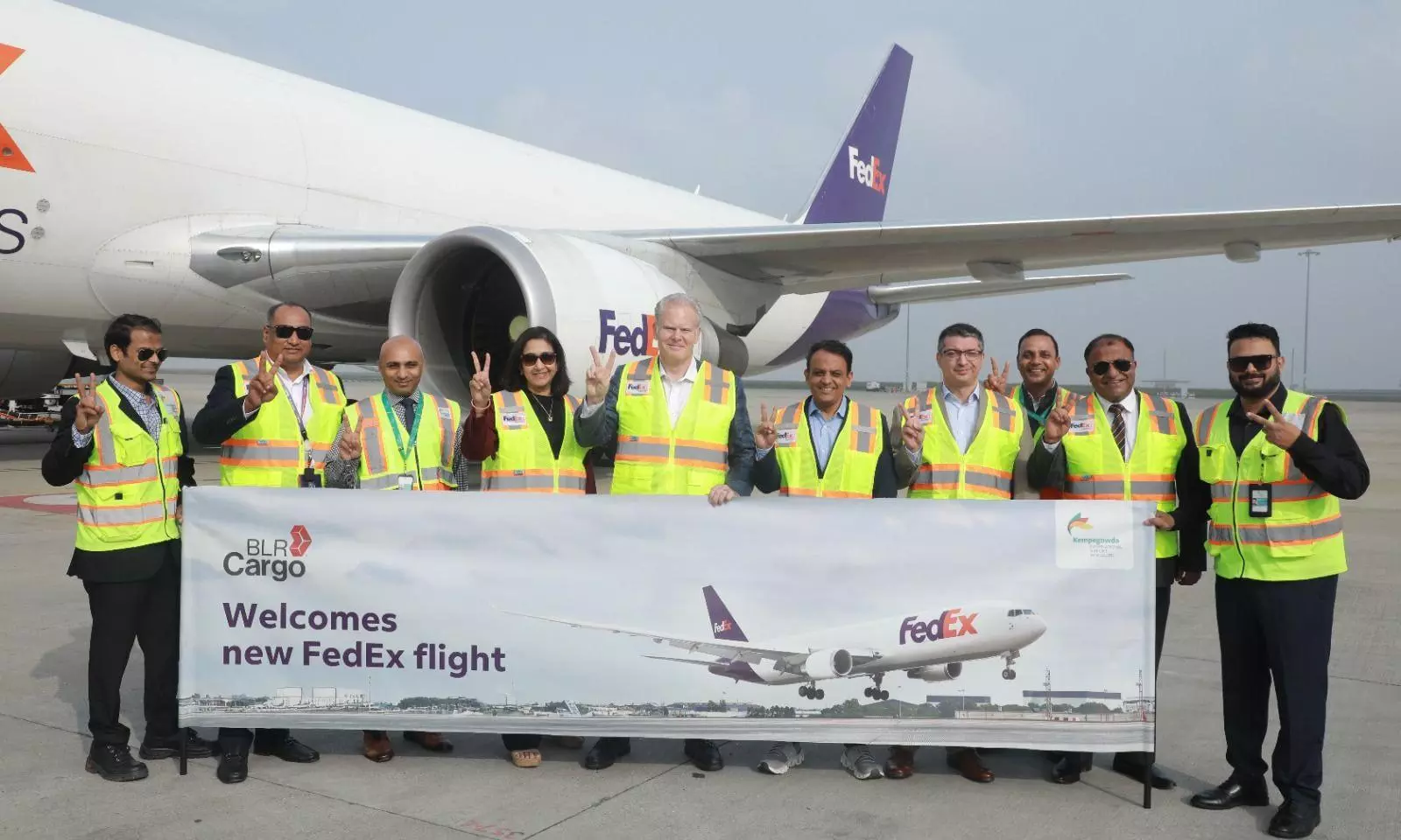 FedEx launches direct flight service between Guangzhou and Bengaluru