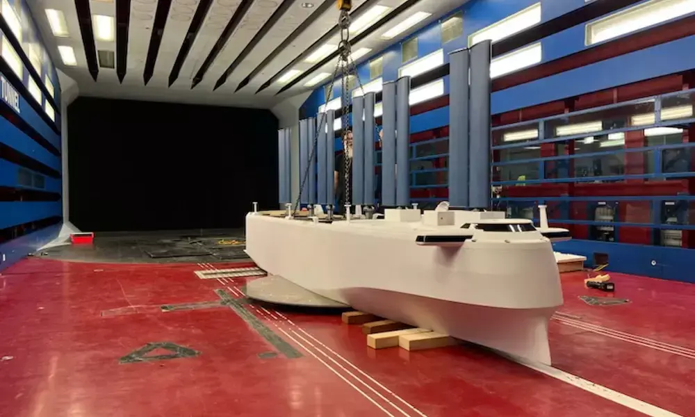 Worlds first wind-powered PCTC vessel design put to the test