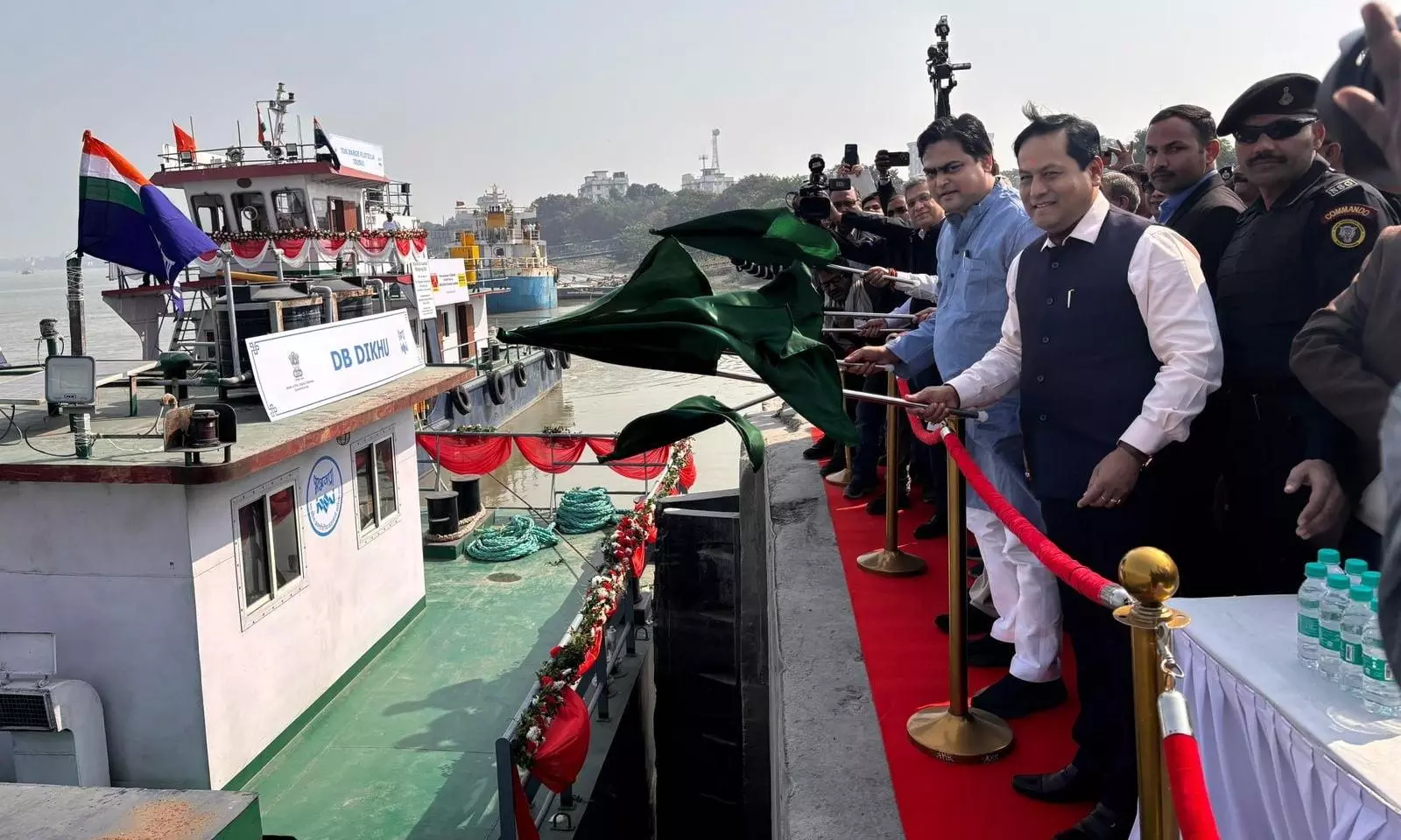 UltraTech boosts sustainable transport by leveraging inland waterways