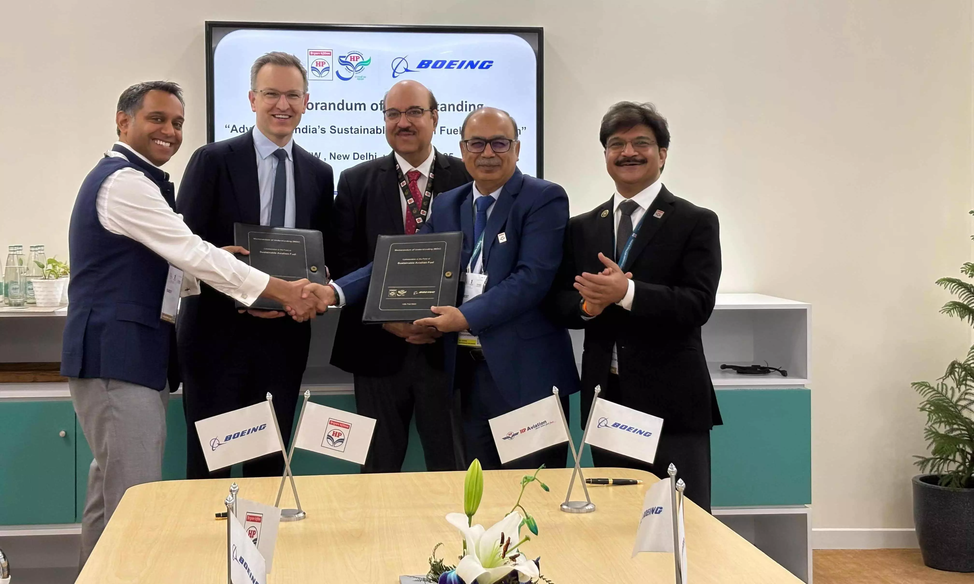 Boeing & HPCL collaborate to expand SAF production in India