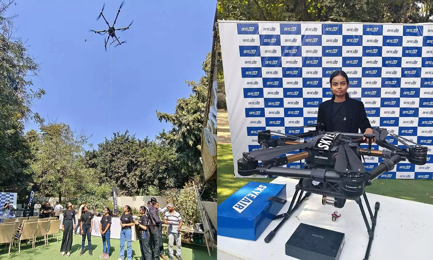 Skye Air launches India’s first all-women drone delivery team