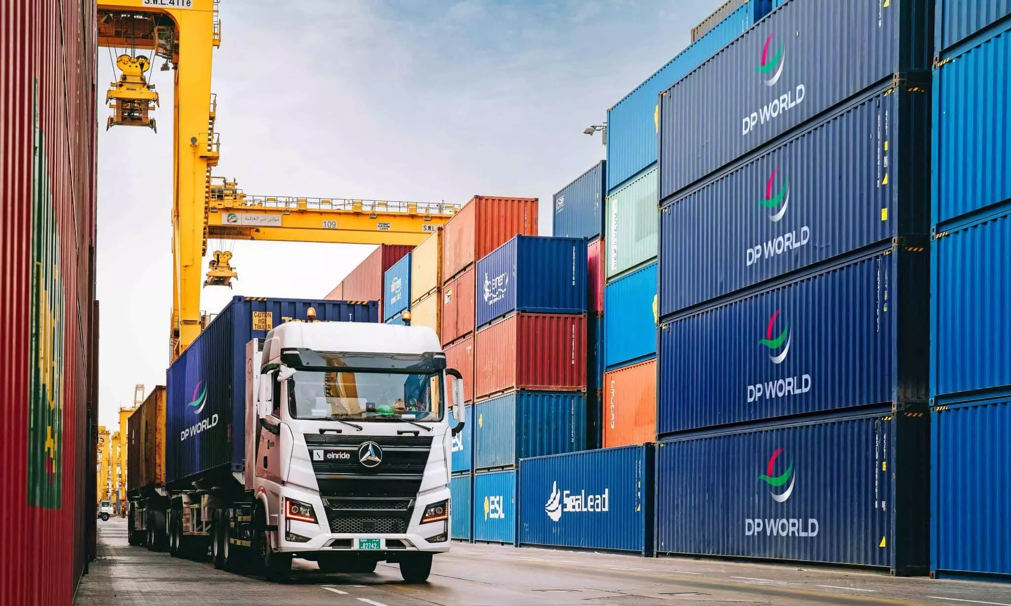 DP World, Einride launch electric freight operations at Jebel Ali Port